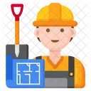 Builder Male Builder Contractor Icon