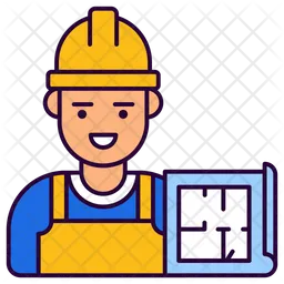 Builder Male  Icon