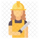 Builder Woman  Icon
