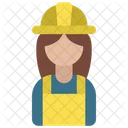 Builder Woman  Icon