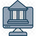 Building Court Finance Icon