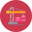 Building Construction Crane Icon