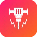 Building Construction Driller Icon