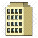 建物、構造物、高い アイコン