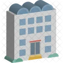 Bungalow Building Apartments Icon
