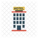 Hotel Building Apartment Icon