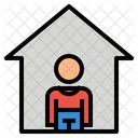 Building Coronavirus Estate Icon