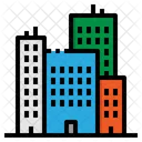 Building Cities Construction Icon