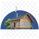 Building Cottage House Icon