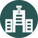 Building Clinic Health Center Icon