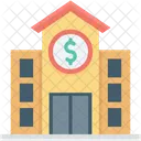 Building Dollar House Icon
