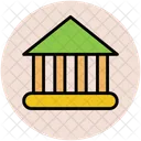 Building Column Bank Icon