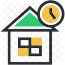 Building Sale Time Icon