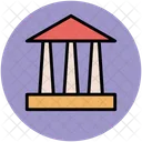 Building Columns Pantheon Icon