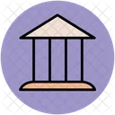 Building Columns Pantheon Icon