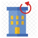 Building Recycle Renovation Icon