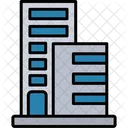 Building Fence Office Building Icon