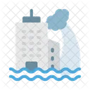 Building City Water Icon
