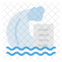 Building Flood Disaster Icon