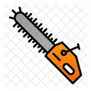 Building Chainsaw Construction Icon
