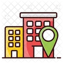 Building Address Market Location Market Address Icon
