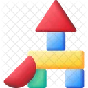 Building Block Construction Toy Icon