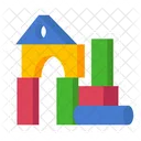 Building Block Toy  Icon