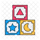 Building Blocks Toy Blocks Blocks Icon