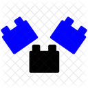 Blocks Building Toy Icon Icon