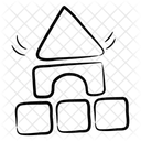 Kid House Brick Icon