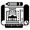 Building blueprint  Icon