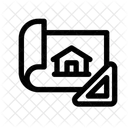 Building blueprint  Icon