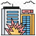 Explosion Blast Building Icon