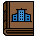 Building Book Construction Book Civil Book Icon