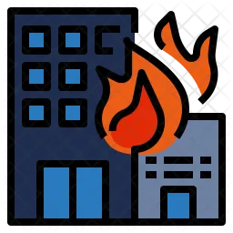 Building Burning  Icon