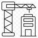 建物建設、建設、建物 アイコン