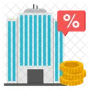 Building discount  Icon