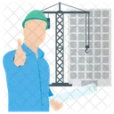 Building Engineer Site Engineer Construction Engineer Icon