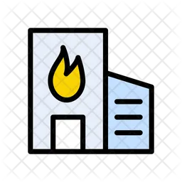 Building Fire  Icon