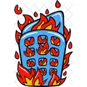 Fire Disaster Home Fire House Fire Icon