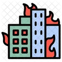Building Fire Fire Disaster Home Fire Icon