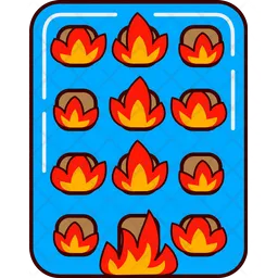 Building fire  Icon