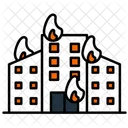 Building Fire Fire Disaster Home Fire Icon