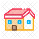 Building Fixed Roof Icon