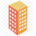 Building flat illustration  Icon