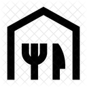 Building Takeaway Restaurant Icon