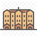 Building Vintage Old Icon