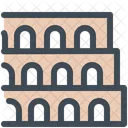 Building Colosseum Monument Icon