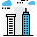 Building Hotel Business Icon