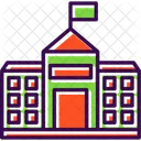 Building College Elementary School Symbol